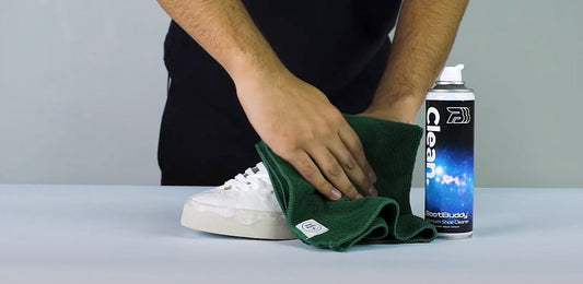 Cleaning Trainers with Boot Buddy