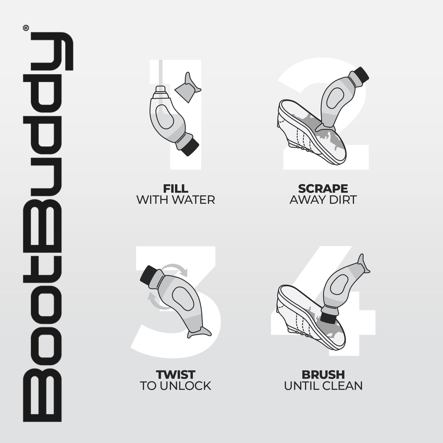 BootBuddy Shoe Cleaner