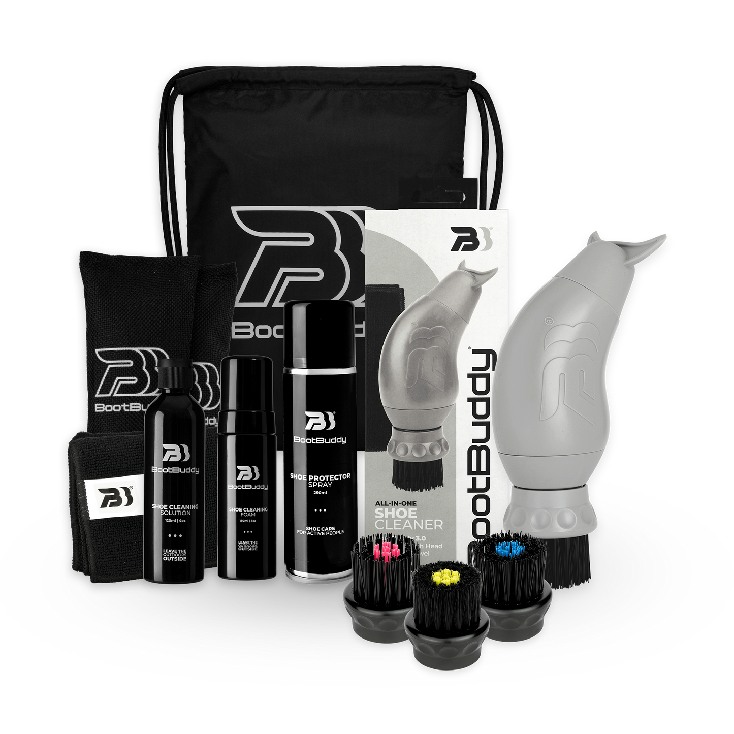 Boot Buddy 3.0 Elite Care Set - Grey