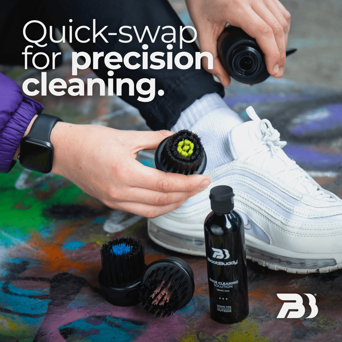 Deodoriser Spray & Brush Set - BootBuddy®