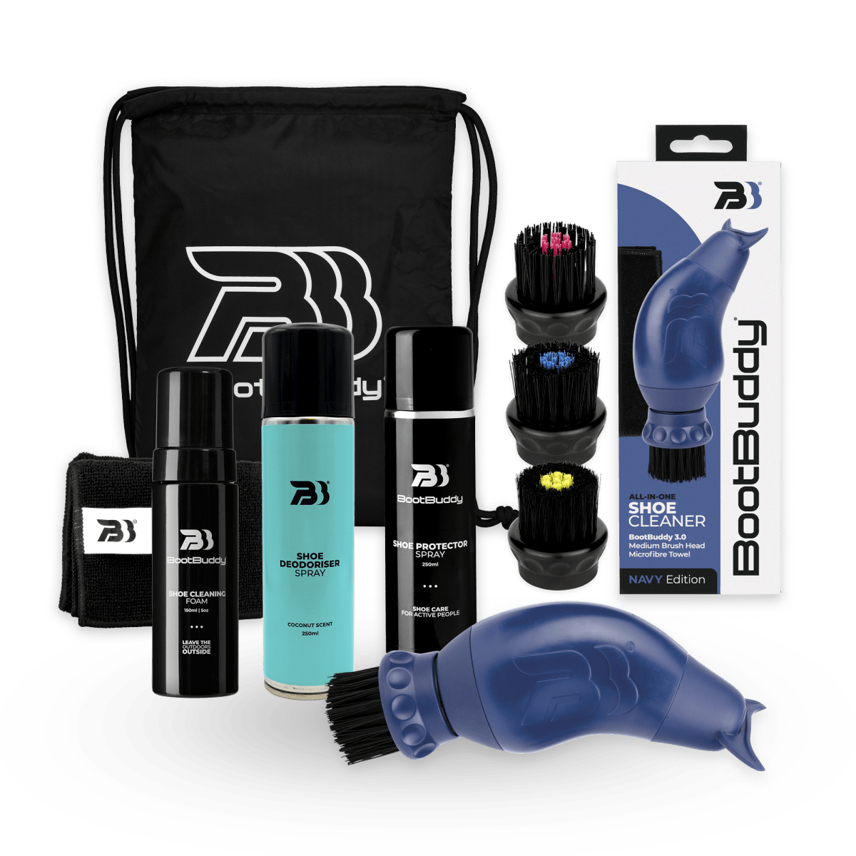 Complete Shoe Care Kit - BuddyBrands