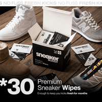Premium Sneaker Wipes (30 Pack) - BuddyBrands