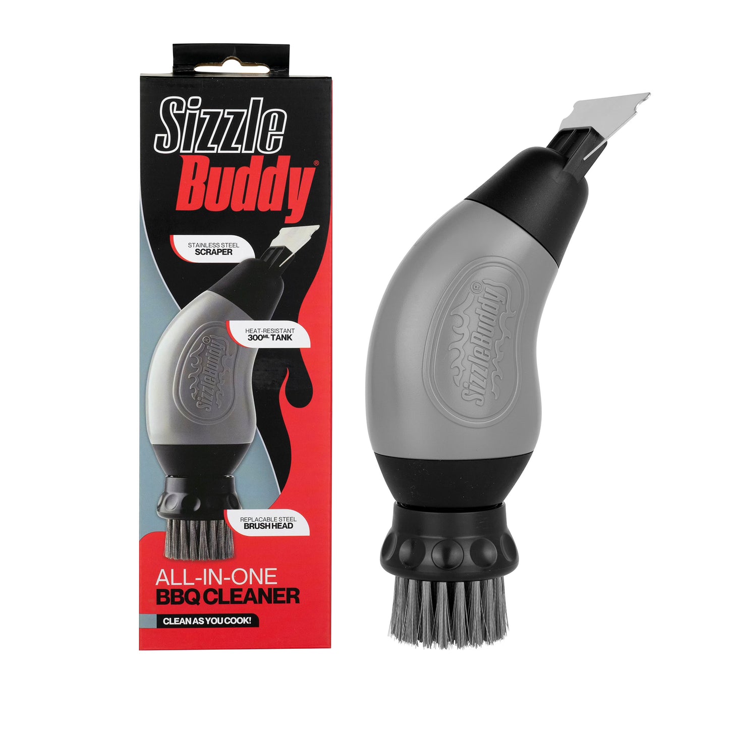 Sizzle Buddy 2.0 - The Ultimate BBQ Cleaner