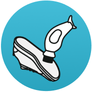 Squeeze & scrub  until your shoes look brand new